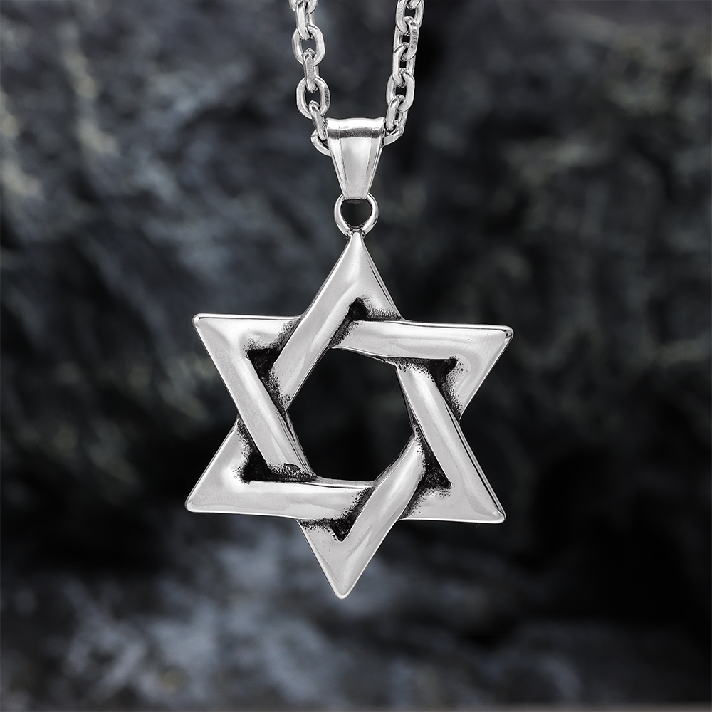 Hollow Hexagram Pendant