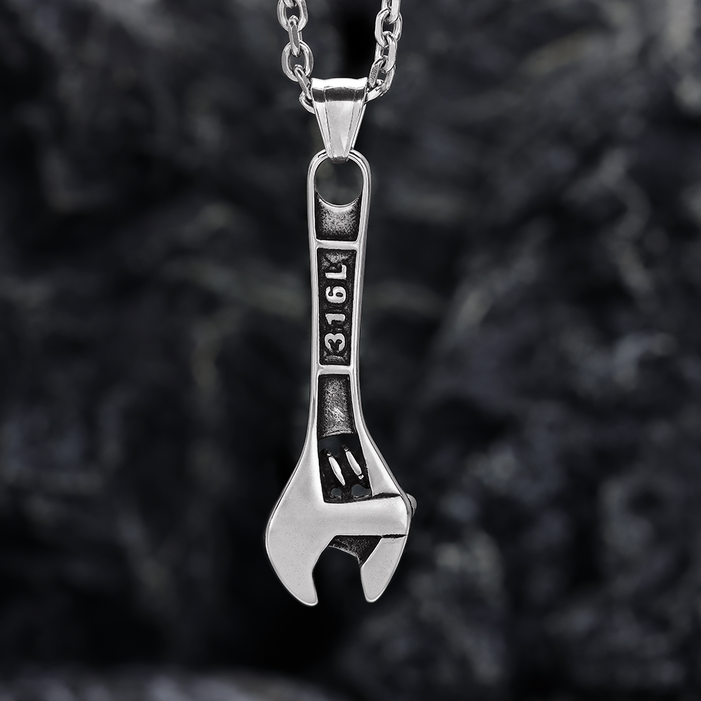 Industrial Wrench Pendant