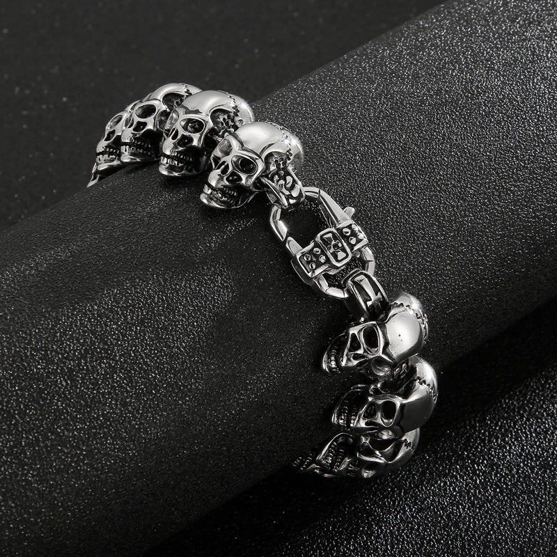 Glossy Skull Bracelet